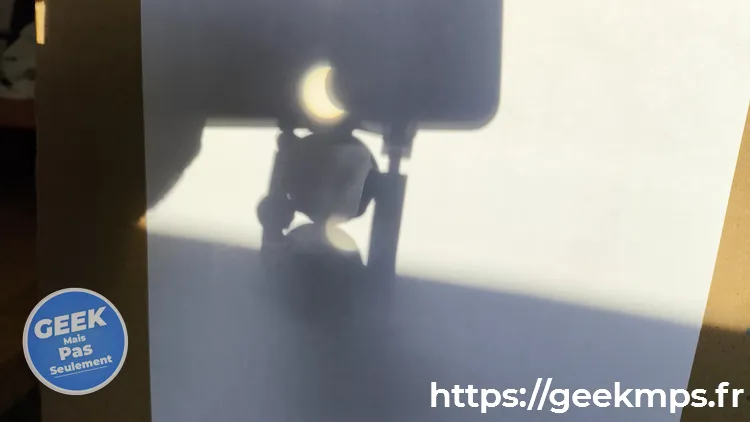 Projection éclipse de soleil 2026 en France