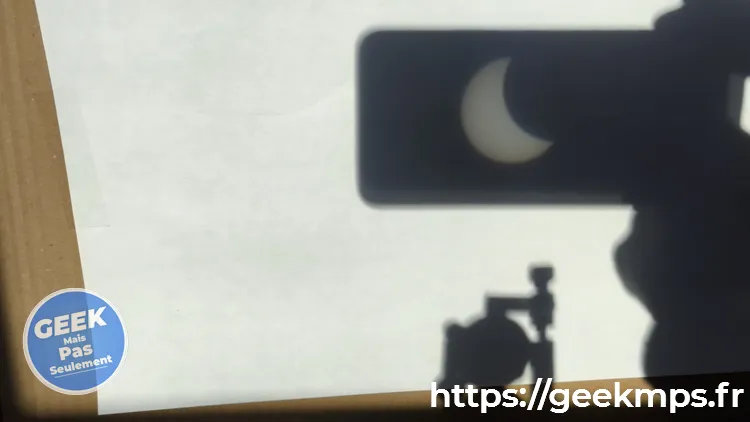 Projection éclipse de soleil 2026 en France