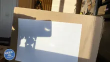 Eclipse de soleil par projection avec des jumelles 010