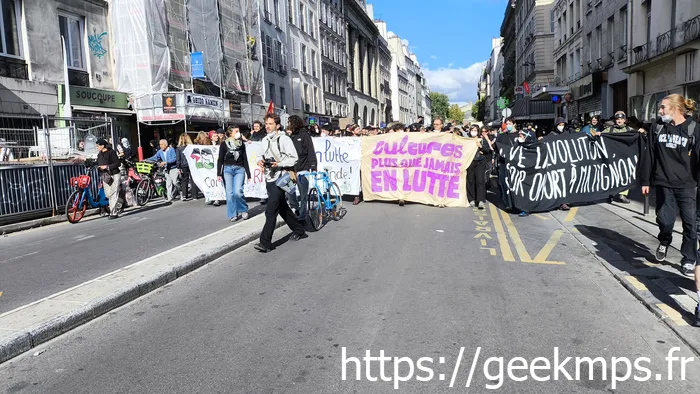 Manisfestation du 17 octobre 2026, mauvais cortège