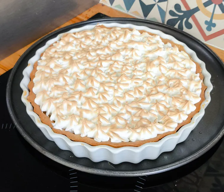 Tarte citron meringuée