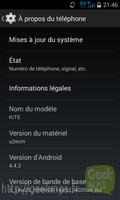 Screenshoot test de wiko KITE 4G 001 Wiko KITE 001